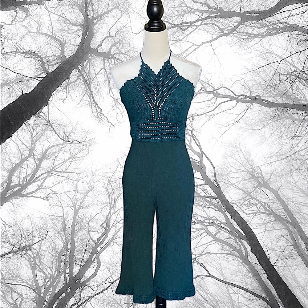 Knit Halter Jumpsuit